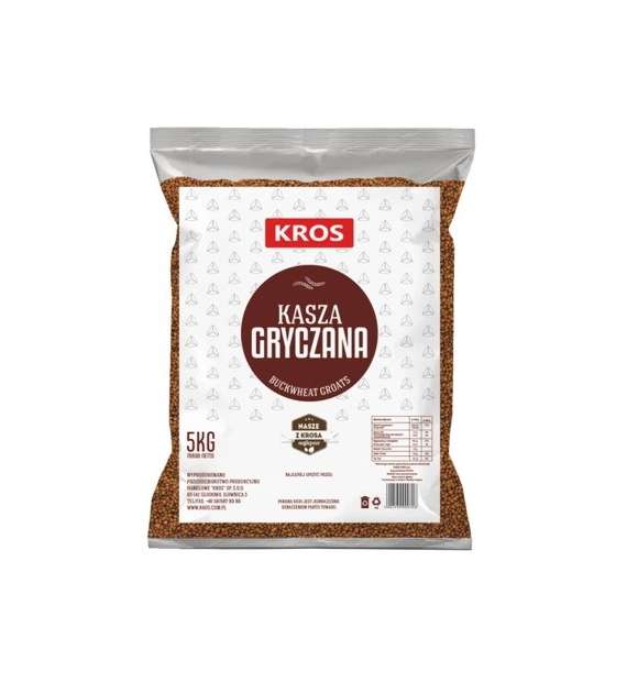 KROS Kasza gryczana prażona 5kg /1