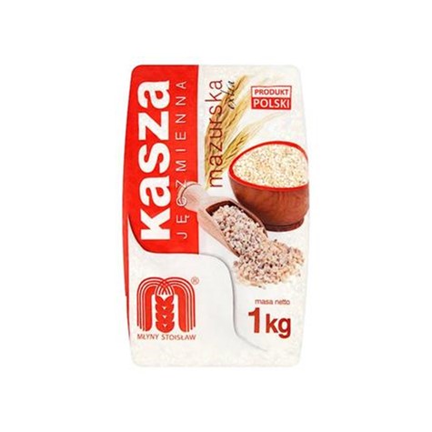 STOISŁAW Kasza jęczmienna mazurska 1kg /10/