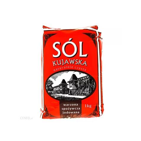 SÓL Kujawska jodowana czerwona 1kg /10