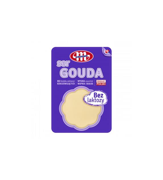 MLEKOVITA Ser plastry Gouda b/laktozy 150g/12