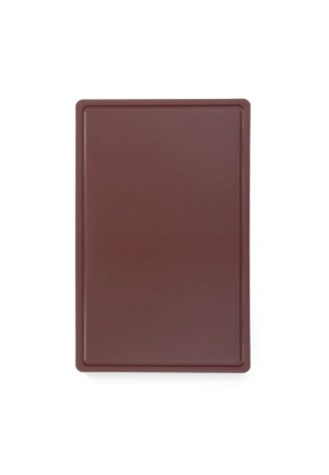 HENDI Deska do krojenia HACCP/brązowa/wędliny/1szt