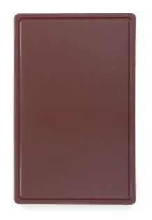 HENDI Deska do krojenia HACCP/brązowa/wędliny/1szt