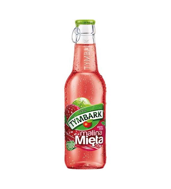 TYMBARK  Napój malina-mięta szkło 250ml/24