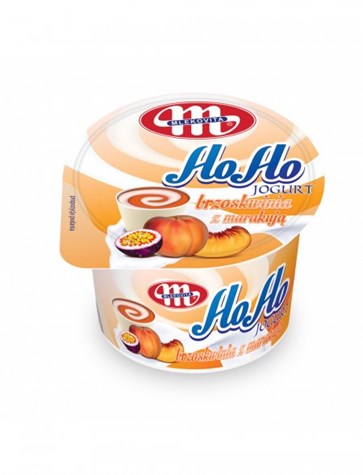 MLEKOVITA Jogurt polski 100g brzoskwinia /20
