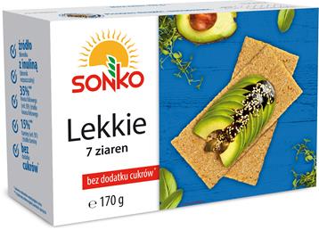 SONKO Pieczywo lekkie 7 ziaren 170g /10/