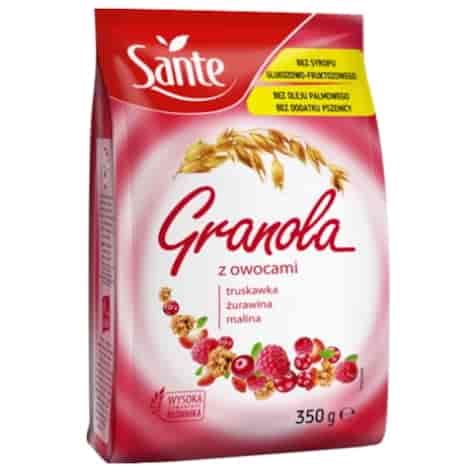 SANTE Granola owocowa 350g /14