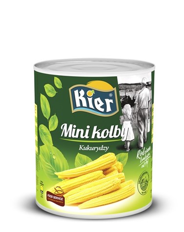 KIER Kukurydza mini kolby 3200g/2950g/6