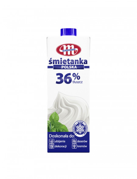 MLEKOVITA Śmietanka UHT 36% 1L /12/