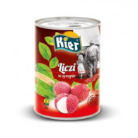 KIER Liczi w syropie 565g/250g/24