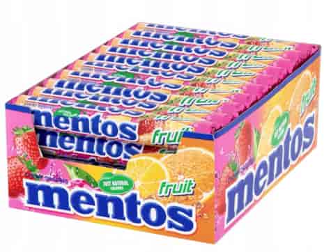 VAN MENTOS Fruit 38g*40szt /1