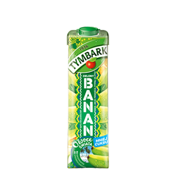 TYMBARK Owoce świata napój zielony banan 1l/12