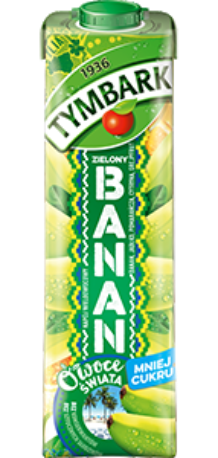 TYMBARK Owoce świata 1L zielony banan /12/*6