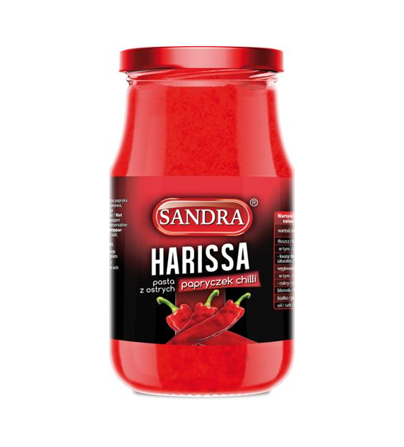 SANDRA Harissa pasta z papryki chilli 185g /6