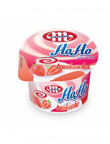 MLEKOVITA Jogurt polski 100g truskawka /20