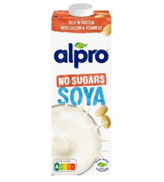 DANONE ALPRO Napój sojowy bez cukru i soli 1l /8