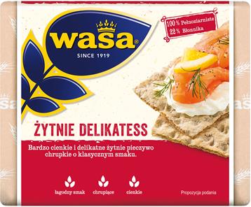 WASA Chrupkie żytnie 210g /12/