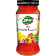 ŁOWICZ Sos słodko-kwaśny 500g/6/*6