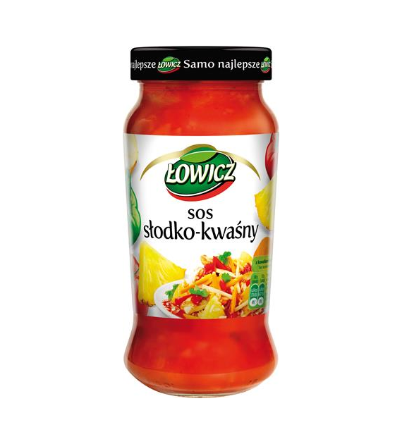 ŁOWICZ Sos słodko-kwaśny 500g/6/*6