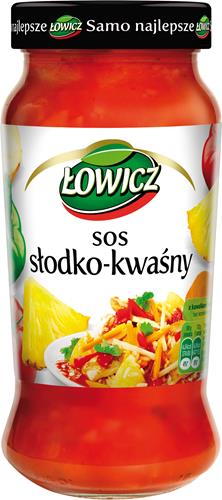 ŁOWICZ Sos słodko-kwaśny 500g/6/*6