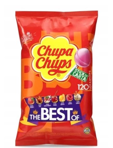VAN Chupa Chups lizaki torba 12g*120szt