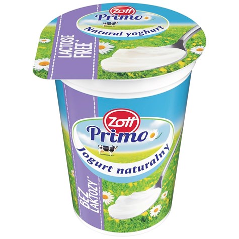 ZOTT Jogurt naturalny bez laktozy 180g  /20