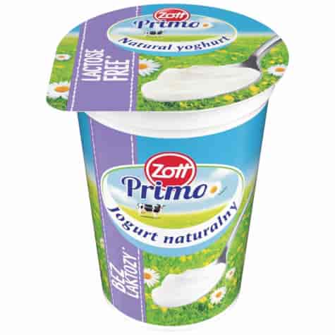 ZOTT Jogurt naturalny bez laktozy 180g /20