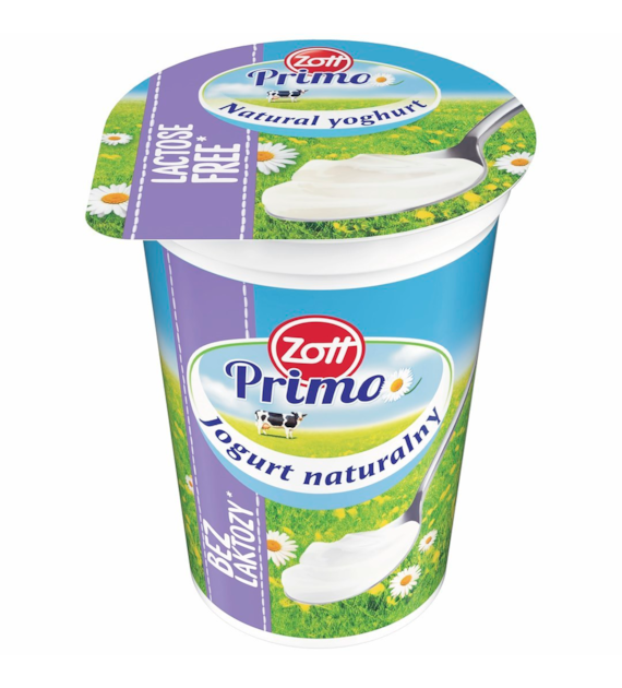 ZOTT Jogurt naturalny bez laktozy 180g /20