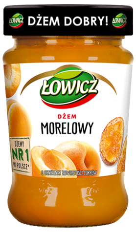 ŁOWICZ Dżem 280g n/s morela /8/