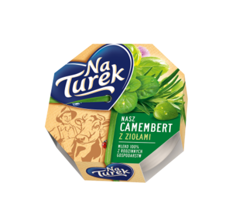 TUREK Camembert 120g zioła /10/