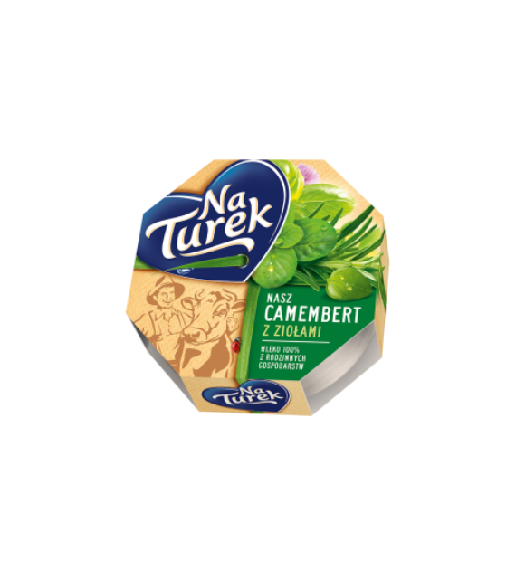 TUREK Camembert zioła 120g /10