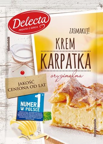 DELECTA Krem karpatka 250g /12