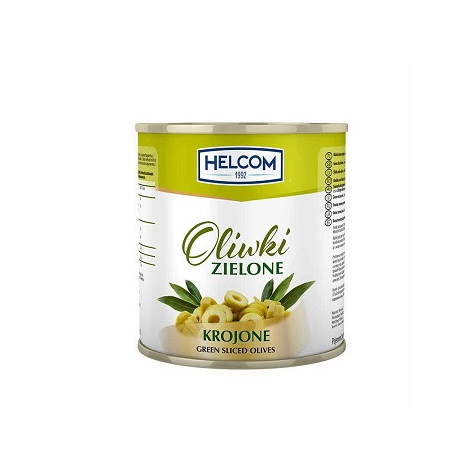 GREEK Oliwki zielone krojone 3100ml/1560g/6