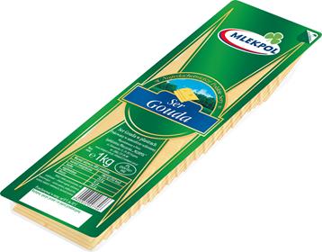 MLEKPOL Ser plastry 1kg Gouda /6/