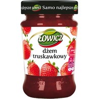ŁOWICZ Dżem 280g n/s truskawka /8/