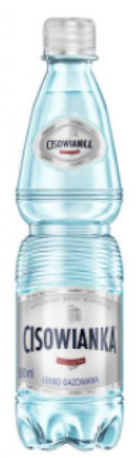 W.CISOWIANKA 0,5Lwoda Lekko gazowana /12/