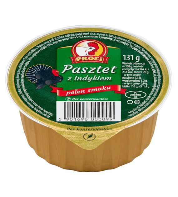 PROFI Pasztet drobiowy indyk 131g /24