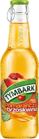 TYMBARK  Napój pomarańcza-brzosk szkło 250ml /24