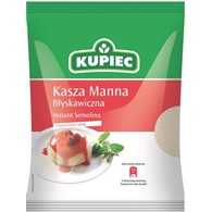 KUPIEC Kasza manna błyskawiczna 400g /8