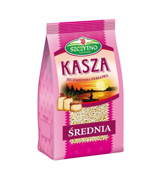 SZCZYTNO Kasza jęczmienna perłowa średnia 400g/12