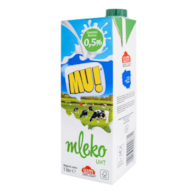 WM SIERADZ Mleko UHT  MU  0,5% 1l /12