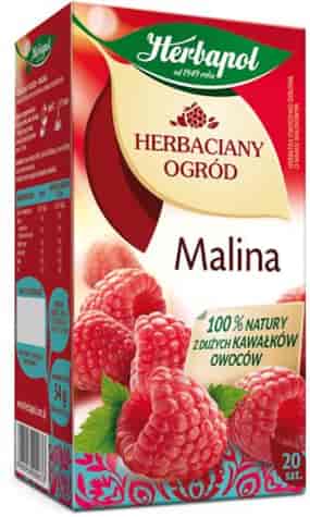 HERBAPOL Herbata Ogród malina 20t /12