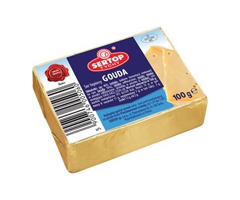 SERTOP Ser topiony kostka 100g gouda /10/