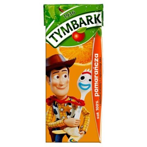 TYMBARK 200ml kart. pomarańcza /27/*27