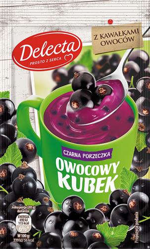 DELECTA Kisiel 30g owoc kubek czarna porzeczka/30/