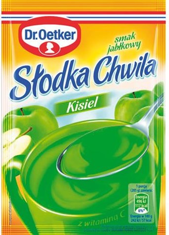 DR Kisiel Sł Chwila jabłkowy 30g /35