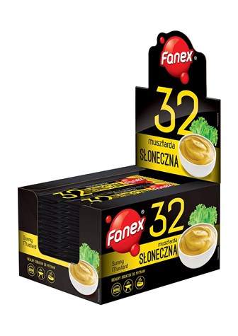 FANEX Musztarda słoneczna saszetka 15g*120szt