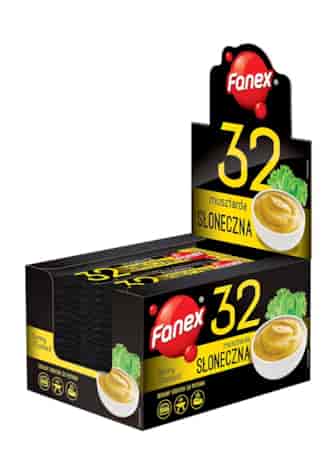 FANEX Musztarda słoneczna saszetka 15g*120szt