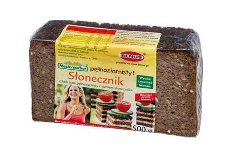 MESTEMACHER Chleb ze słonecznikiem 500g/12