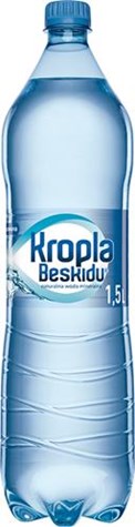 W.KROPLA BESKIDU Woda gazowana 1,5l/6