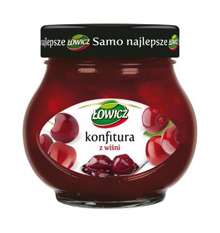 ŁOWICZ Konfitura 240g wiśniowa /8/*4